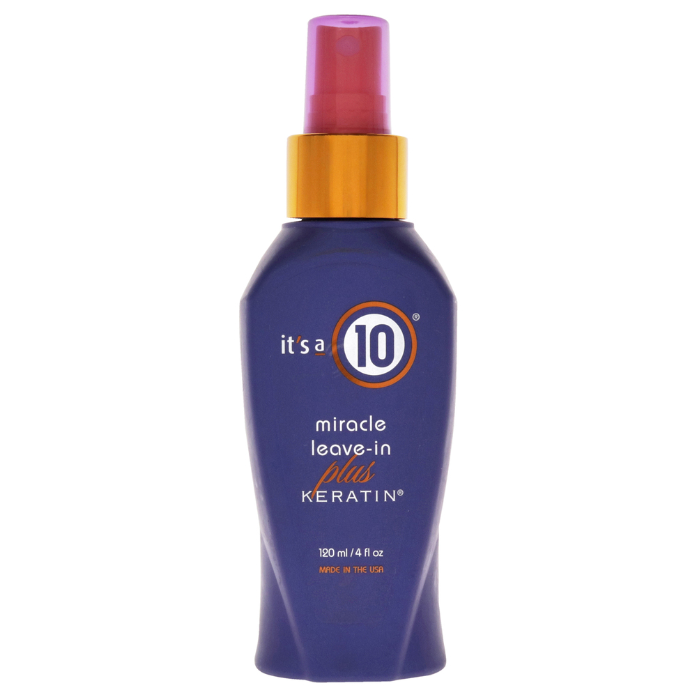 Miracle Leave In Plus Keratin by Its A 10 for Unisex - 4 oz Spray